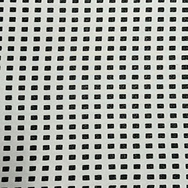 Mechanical Stretch Polyester Laser Cut Scuba Fabric | Spandex Palace White