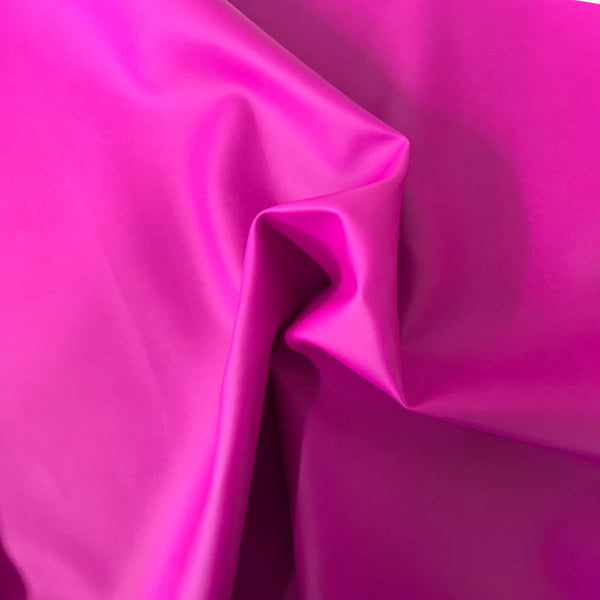 Magenta Pink Soft Skin Faux Leather Vinyl Fabric