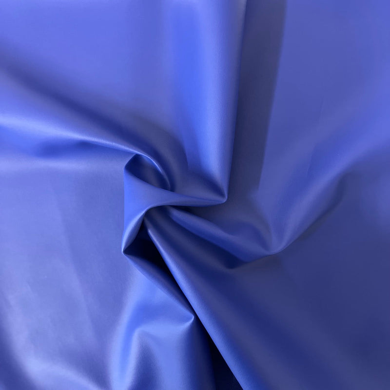 Royal Blue Soft Skin Faux Leather Vinyl Fabric