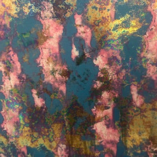Crystal 4 Way Stretch Tye Dye Splash Multi Foil Fabric | Spandex Palace