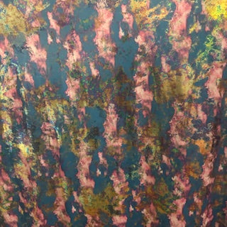 Crystal 4 Way Stretch Tye Dye Splash Multi Foil Fabric | Spandex Palace