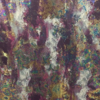 Crystal 4 Way Stretch Tye Dye Splash Multi Foil Fabric | Spandex Palace