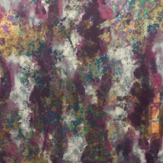 Crystal 4 Way Stretch Tye Dye Splash Multi Foil Fabric | Spandex Palace