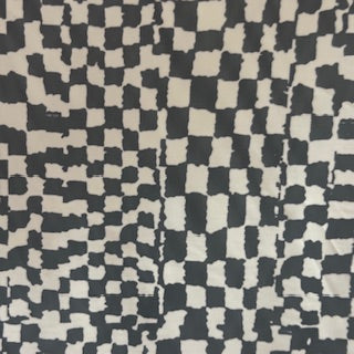 Black and White Checkered 4 Way Polyester Spandex Tricot Fabric | Spandex palace