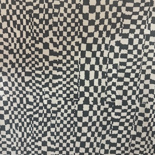 Black and White Checkered 4 Way Polyester Spandex Tricot Fabric | Spandex palace