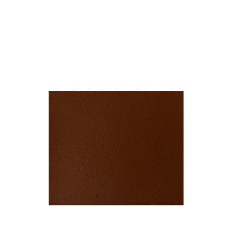 Brick Brown Pebble Grain Textured Faux Leather Vinyl Fabric