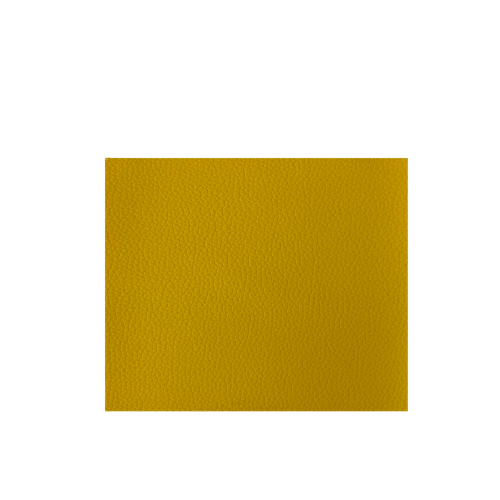 Yellow Pebble Grain Textured Faux Leather Vinyl Fabric