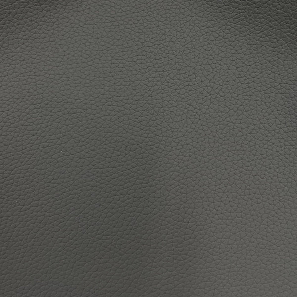 Slate Gray Pebble Grain Textured Faux Leather Vinyl Fabric