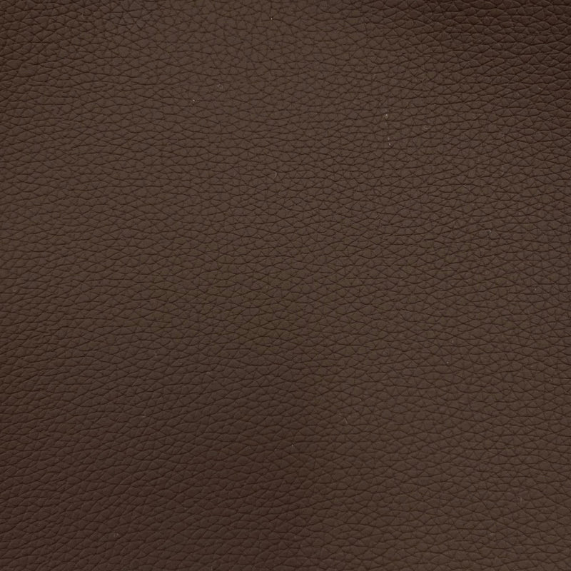 Espresso Brown Pebble Grain Textured Faux Leather Vinyl Fabric