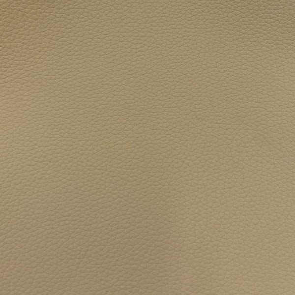 Cashmere Beige Pebble Grain Textured Faux Leather Vinyl Fabric