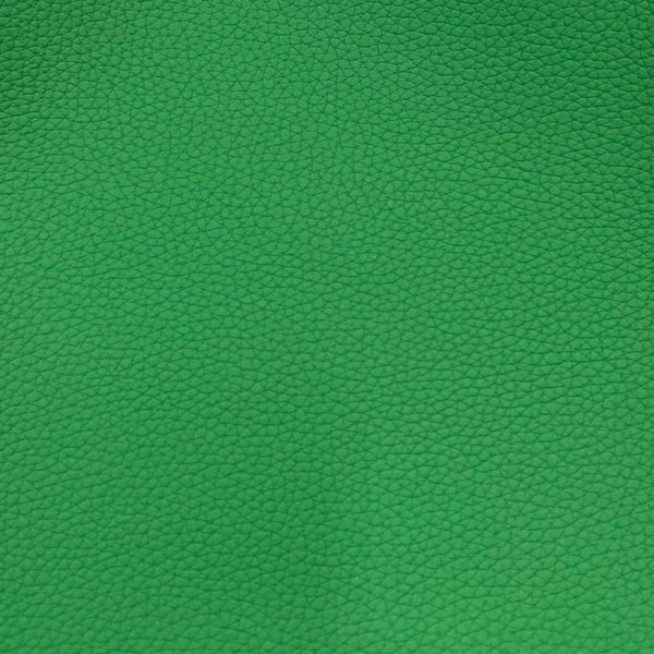 Kelly Green Pebble Grain Textured Faux Leather Vinyl Fabric