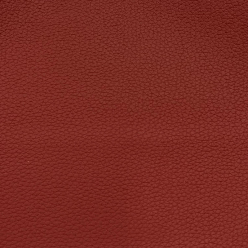 Boxter Red Pebble Grain Textured Faux Leather Vinyl Fabric