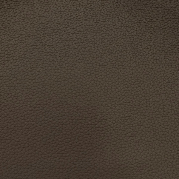 Mocha Brown Pebble Grain Textured Faux Leather Vinyl Fabric