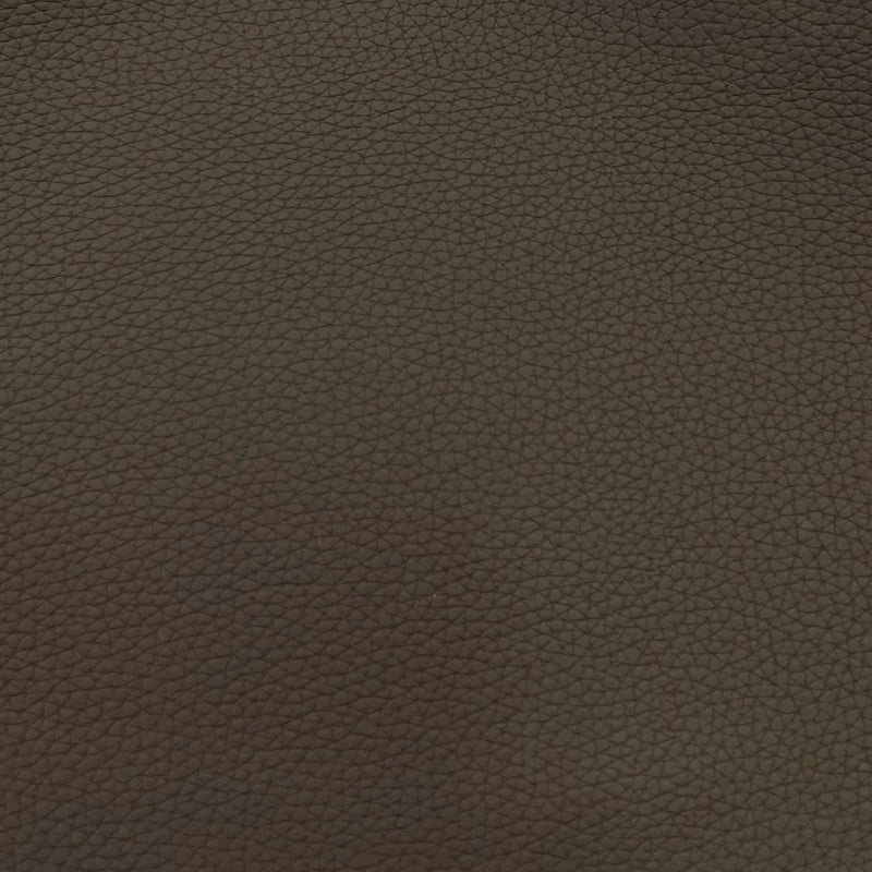 Mocha Brown Pebble Grain Textured Faux Leather Vinyl Fabric