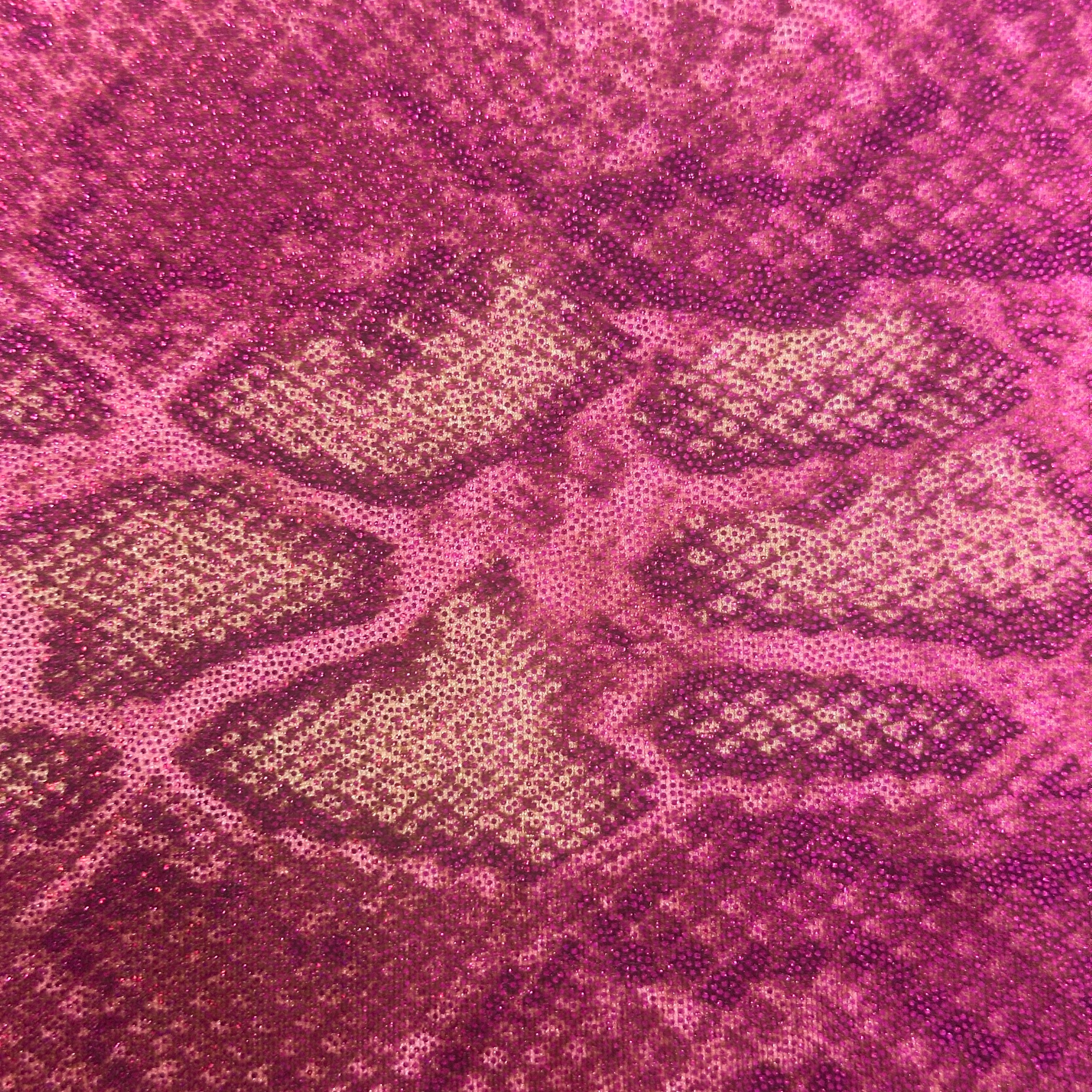 Pink Snake Nylon Spandex Fabric with Foil | Spandex palace