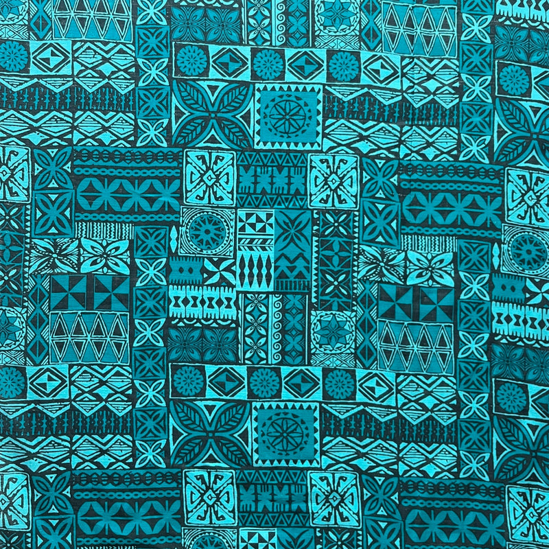 Polynesian Tapa Fabric | Light Barkcloth  | Spandex Palace