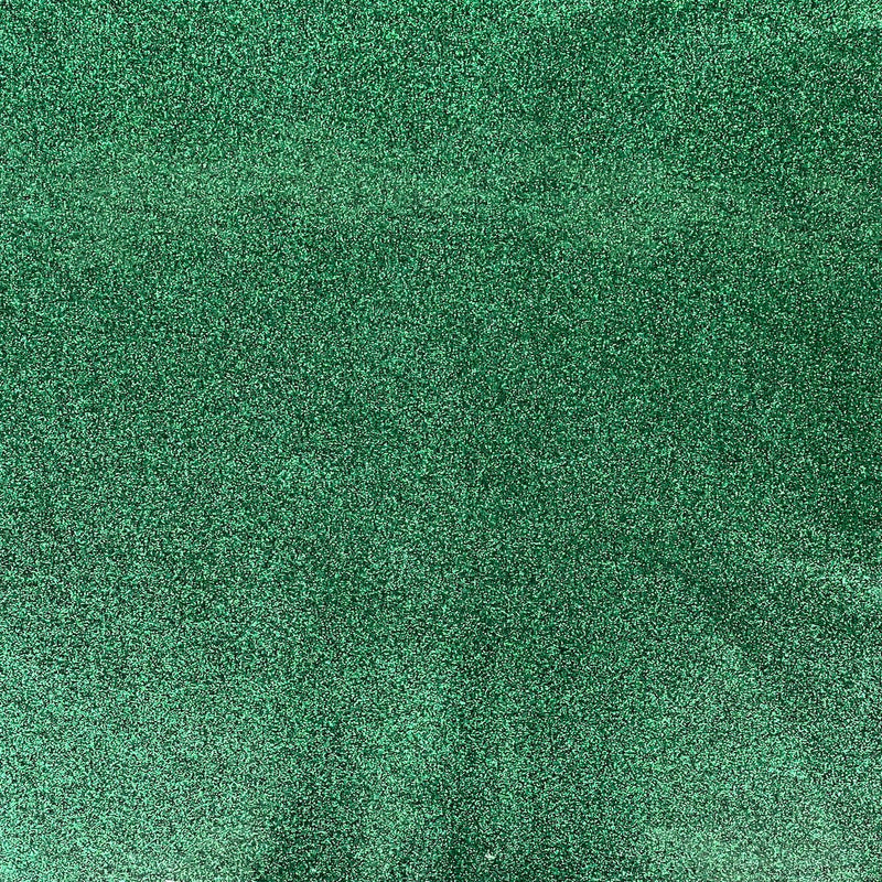 Hunter Green Sparkle Glitter Vinyl Fabric