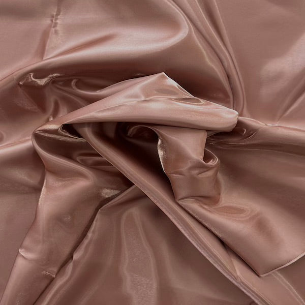 Crystalized Reflective Liquid Bridal Satin Fabric