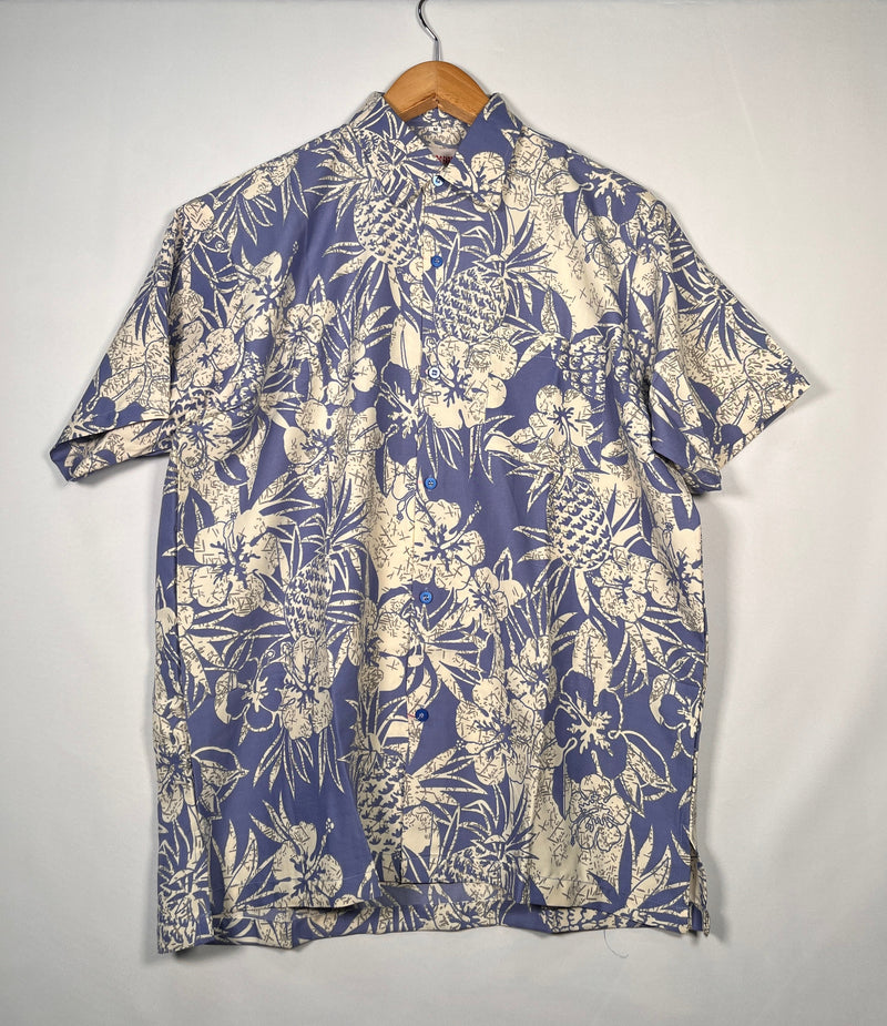 Pineapple Hibiscus Hawaiian Shirt