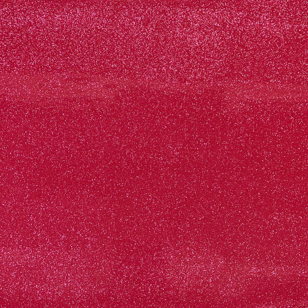 Hot Pink Sparkle Glitter Vinyl Fabric