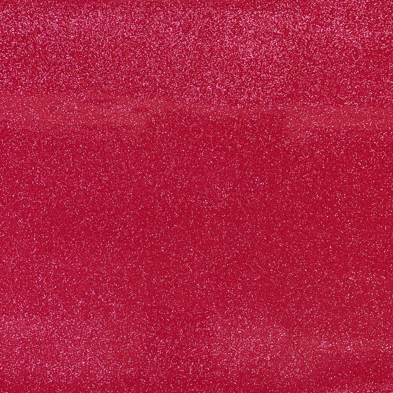 Hot Pink Sparkle Glitter Vinyl Fabric