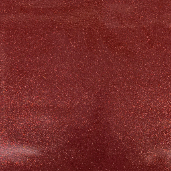 Burgundy Sparkle Glitter Vinyl Fabric