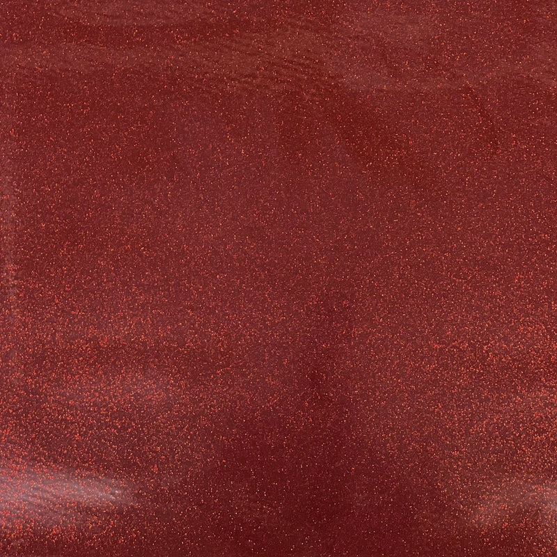 Burgundy Sparkle Glitter Vinyl Fabric