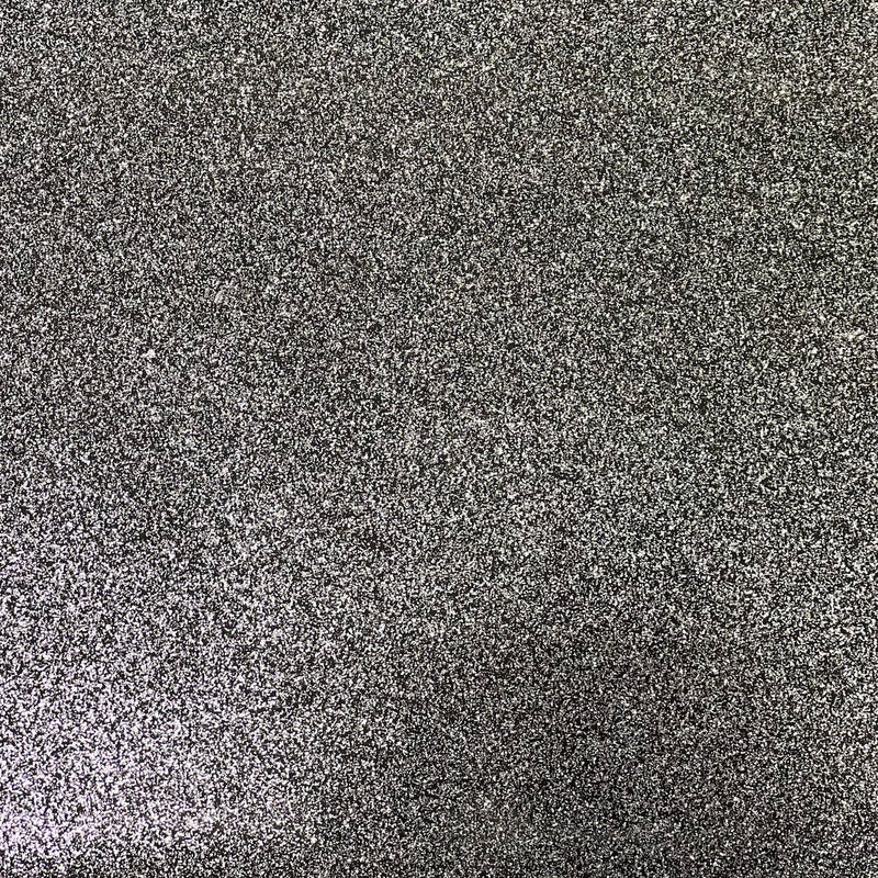 Charcoal Gray Sparkle Glitter Vinyl Fabric