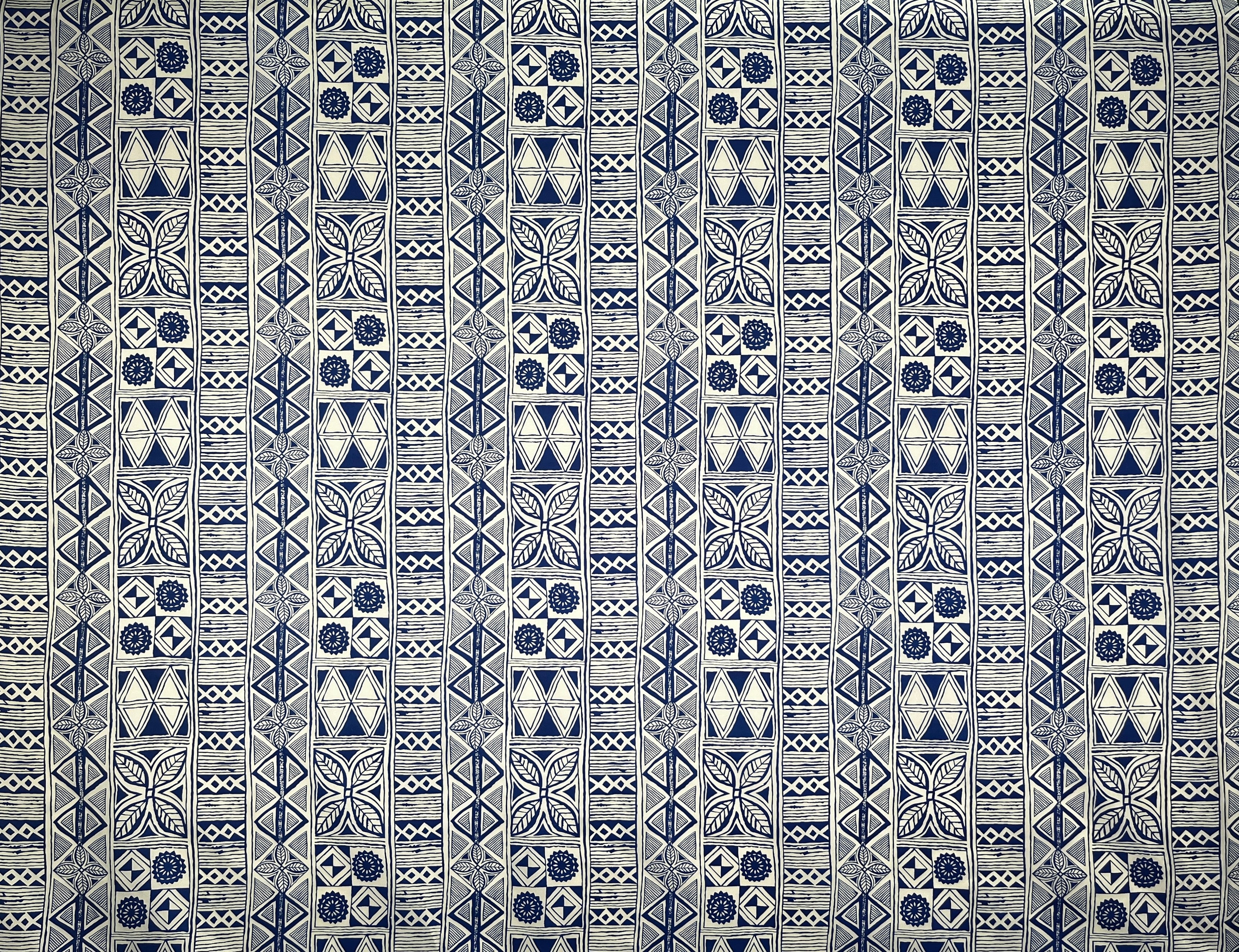 Traditional Polynesian Tapa Polyester Fabric | Islands Fabric