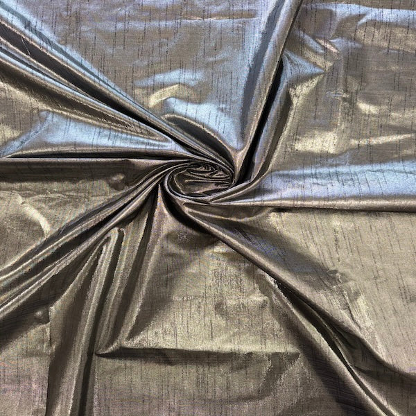 Metallic Dupioni Faux Silk Fabric