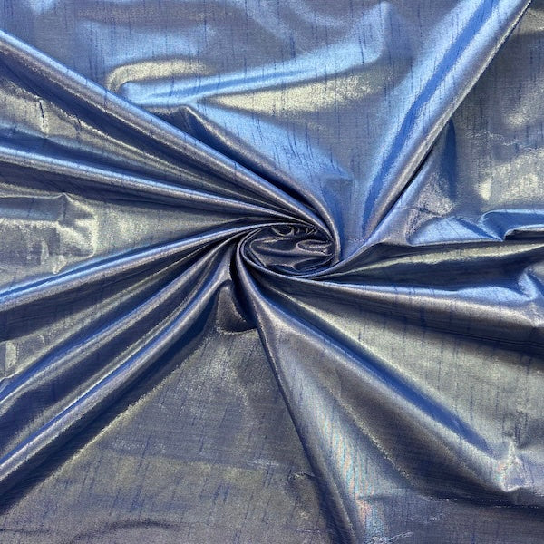 Metallic Dupioni Faux Silk Fabric
