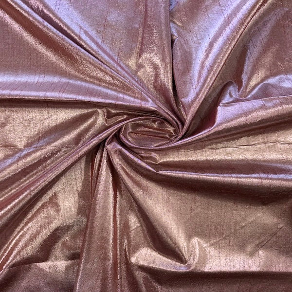 Metallic Dupioni Faux Silk Fabric