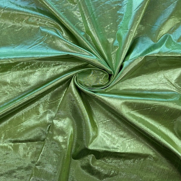 Metallic Dupioni Faux Silk Fabric