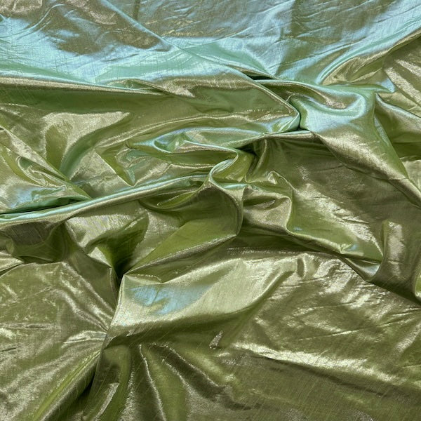 Metallic Dupioni Faux Silk Fabric