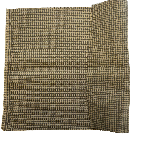 Charcoal Gray Acrylic Houndstooth Fabric