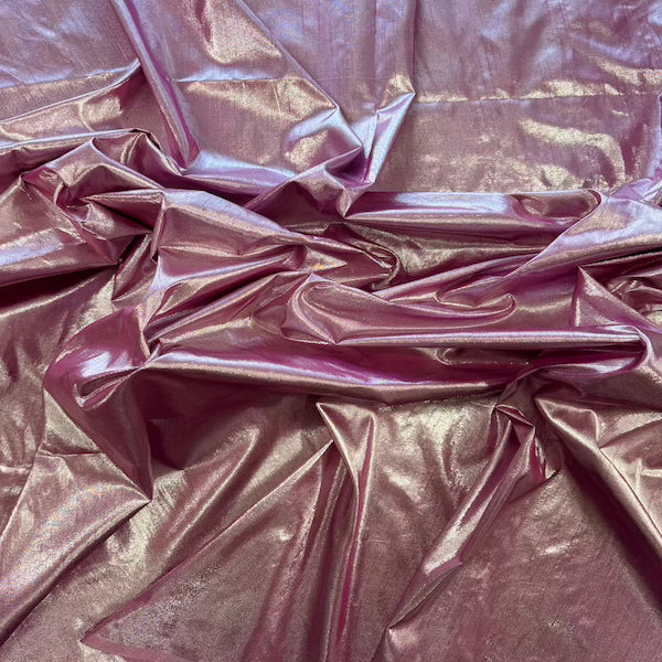 Metallic Dupioni Faux Silk Fabric