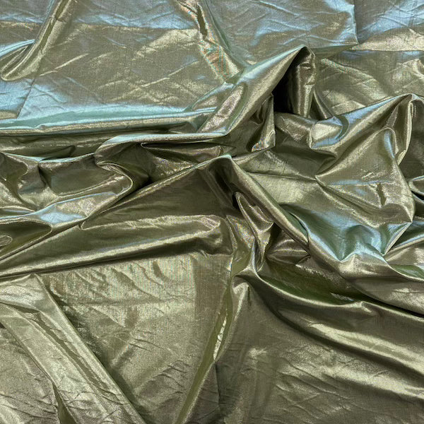 Metallic Dupioni Faux Silk Fabric