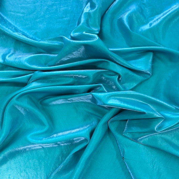 Liquid Reflective Dupioni Faux Silk Fabric