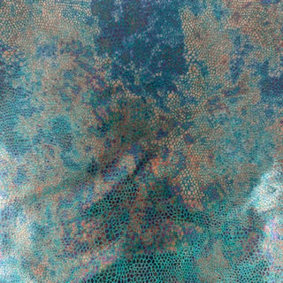Nylon spandex Rainbow Snake Foil Fabrics | Spandex Palace