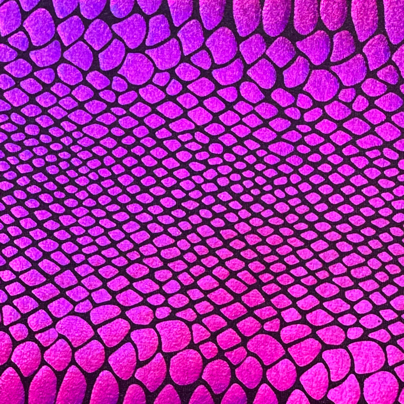 4 Way Stretch Nylon  Spandex Fabric   Fever Snake |Spandex Palace