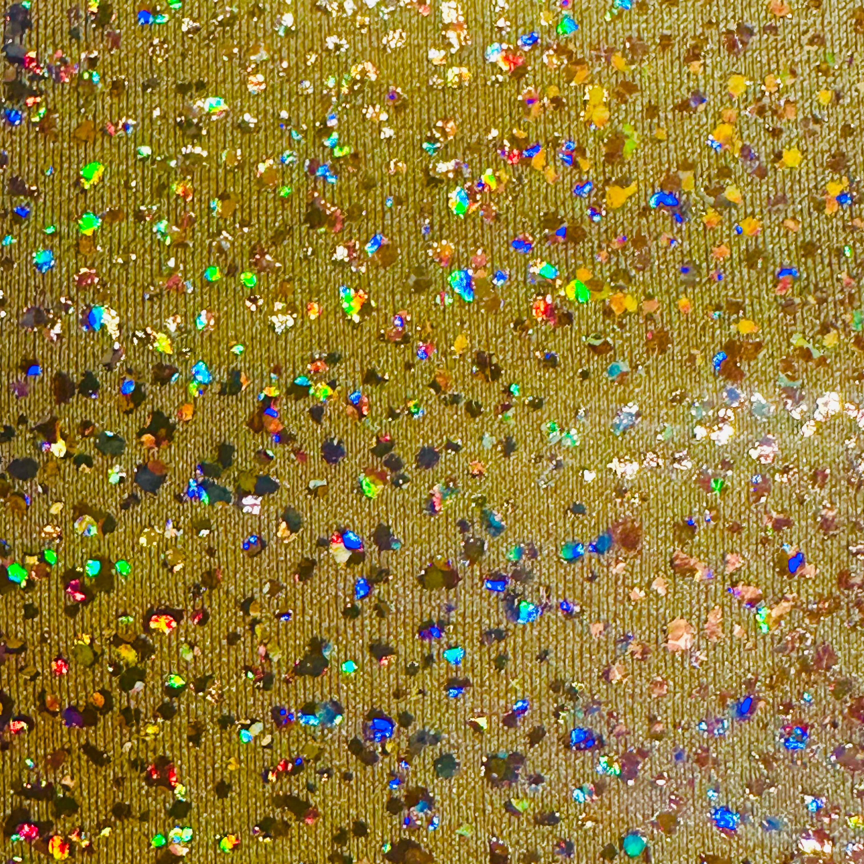 4 Way Stretch Nylon Spandex Fabric  Pebble Hologram | Spandex Palace Gold Gold