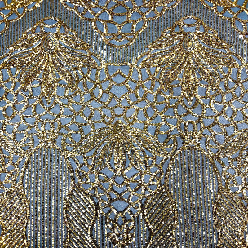 Bella Bee Stretch Sequins Fabric