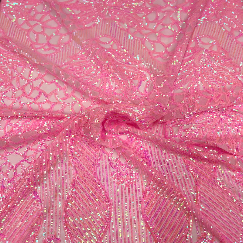 Bella Bee Stretch Sequins Fabric