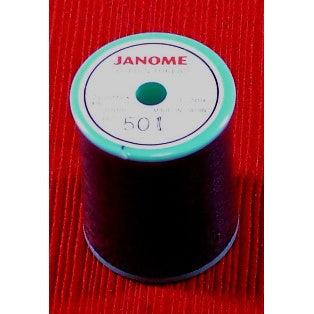 Black Embroidery Bobbin Thread, 328yds, Janome