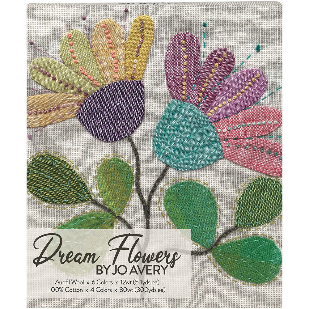 Aurifil Dream Flowers 10 Spool Thread Collection