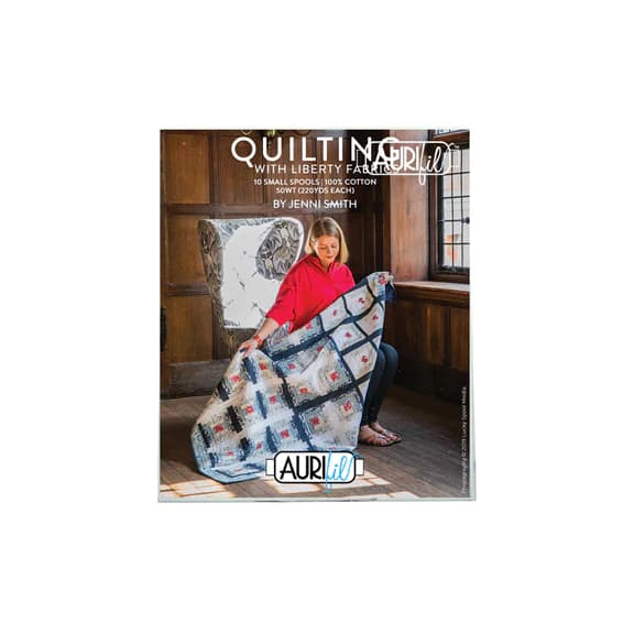Aurifil, Quilting with Liberty 10 Spool Thread Collection