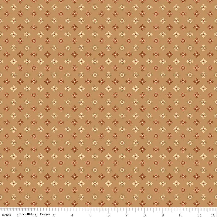 John Wayne American West Sun Tan 43"/44" Fabric Per Yard