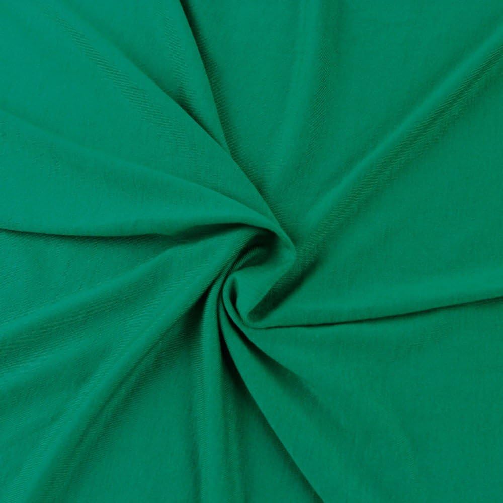12oz Cotton Spandex Jersey Knit Fabric, 58/60" Wide