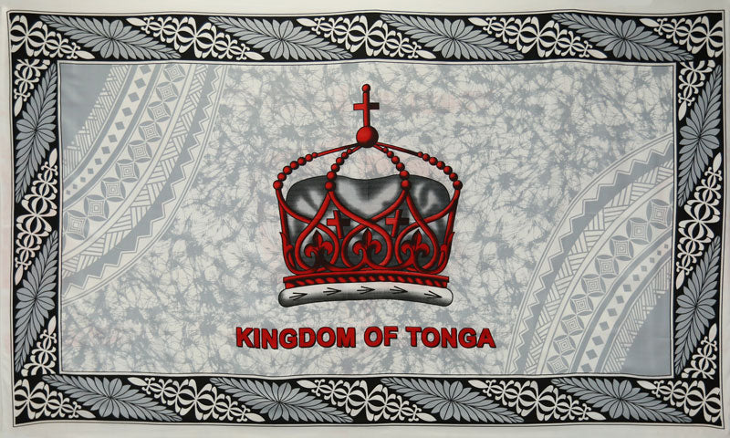 Kingdom of Tonga Crown Polyester Tupenu | Islands Fabric