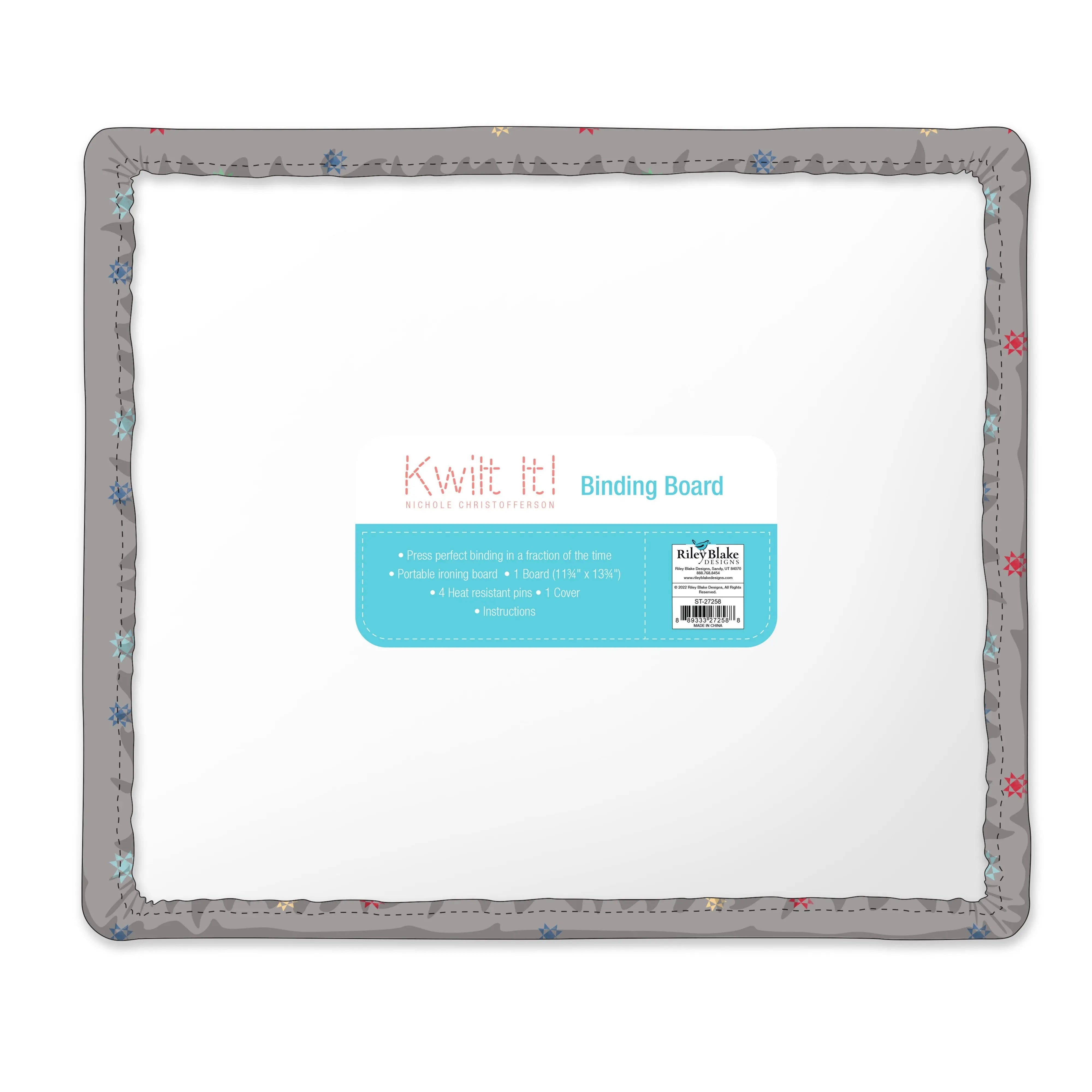 Kwilt It! Binding Board Gray